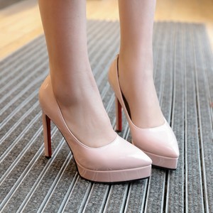 Classic di Alta-Tacco Alto Delle Donne Pattini Della Piattaforma 6 pollici <span class=keywords><strong>Sexy</strong></span> Vestito <span class=keywords><strong>Scarpe</strong></span> A Spillo punta a punta di Base Delle Signore Del Partito Pompa I Pattini - Product Image 4