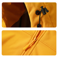 Veste coupe-vent softshell personnalisée OEM en gros, uniforme de haute qualité, vêtements d'extérieur pour hommes, veste de sport imperméable en polaire