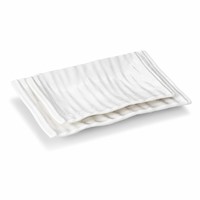 Assiette en mélamine incassable pour usage commercial dans les restaurants haut de gamme