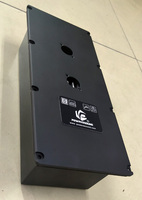 Plaque en aluminium pour amplificateur de puissance pour haut-parleur actif POWAVESOUND, transformation en haut-parleur passif, entrée/sortie Speakon
