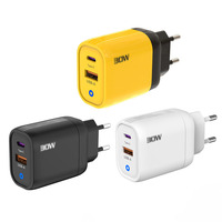 Kabel Pengisi Daya USB Type-C PD Pintar 30W Super Cepat 20W Pengisi Daya Baterai Multi-Antarmuka untuk Earphone Eropa Amerika 9V/2A