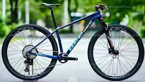 Bicicleta de Montaña de Fibra de Carbono con Horquilla de Aleación de Aluminio, <span class=keywords><strong>SRAM</strong></span> NX <span class=keywords><strong>Eagle</strong></span> de 12 Velocidades, Frenos de Disco Hidráulicos, Bicicleta MTB Todoterreno - Product Image 5