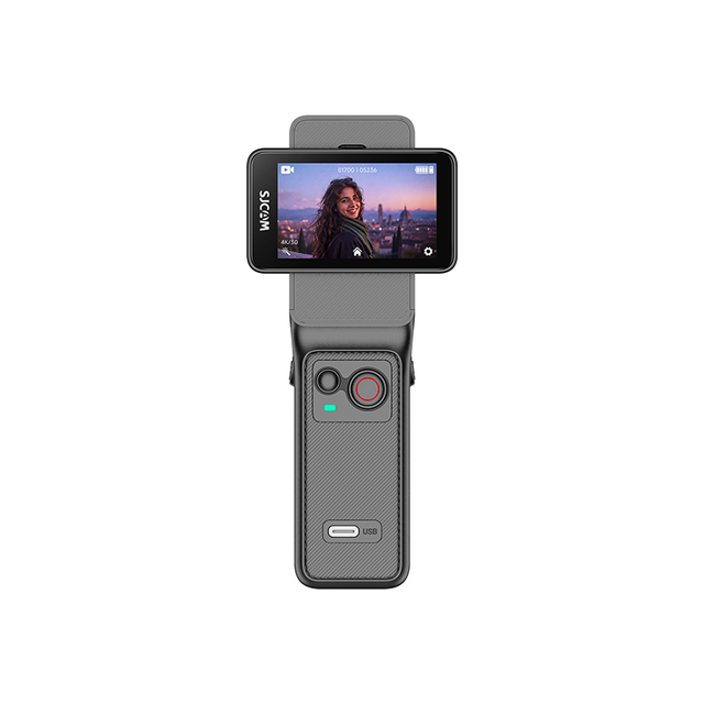 SJCAM C400pro Handheld Kit Action Camera 4K30FPS Video 24MP 1.3 Inch Touch Screen Camera 6 Axis Gyro Stabilization Action Camera