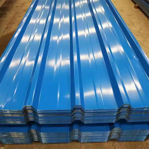 Lámina de Acero para Techo Metálico, Precio de Fábrica por Tonelada, Teja de Acero Recubierta de Color Rojo, Azul y Verde, Lámina de Acero Corrugado Galvanizado para Techos - Product Image 1