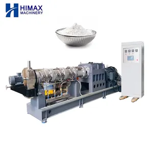 Máquina de fabricación de almidón modificado para perforación de petróleo pregelatinizado industrial, máquina de fabricación de almidón modificado pregelatinizado por extrusión