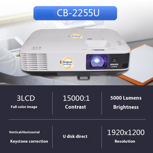 CB-2255U Epso.n Engineering <strong>Projector</strong> 1080P 3LCD Built-In <strong>Speakers</strong> Large Office Education Gesture Demonstration 5000 Lumens - Product Image 2