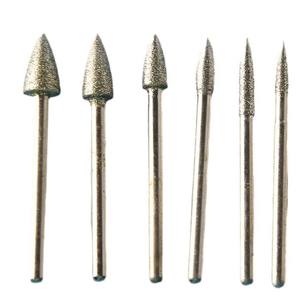 Cabezal de pulido de diamante de 3 mm de alta dureza para taladros de tallado de jade, barras abrasivas - Product Image 2