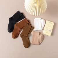 Chaussettes fines pour femmes, personnalisées en usine, vente directe, couleur unie, respirantes, avec logo tissé, bordure transparente
