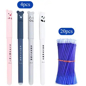 Refills Rods Washable Handle School Office Supplies Stationery Erasable Gel Pen 0.35mm Pen