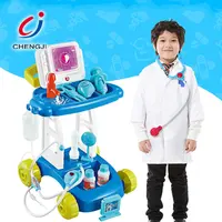 ของขวัญการศึกษาตลกทางการแพทย์ชุดเล่นบทบาทชุดเด็กหมอเล่นชุดของเล่น