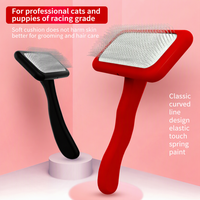 Peigne à poils doux écologique OEM/ODM avec peigne à poils doux pour animaux de compagnie, outil de toilettage, peigne anti-chute, produits pour chats de qualité supérieure