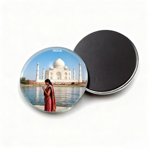 High-Definition Image Dome Custom Photo Refrigerator Decoration Promotional Gift Crystal <b>Fridge</b> Magnet - Product Image 5