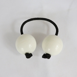 Balle de rythme africaine en gros, double shaker à cordes tressées pour la salle de musique - Product Image 3