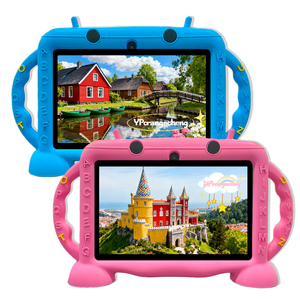 Tablette Android 12 pour enfants la plus vendue, 7 pouces, processeur MTK Quad Core 1,2 GHz, 2 Go de RAM, 32 Go de stockage, batterie 3000 mAh, Wi-Fi double bande, 1024x600 - Product Image 1