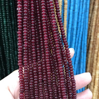 Vente chaude cristal naturel perles de pierre en vrac 2*4mm pierres précieuses perles faites à la main mélanger couleur Style polonais pour la fabrication de bijoux