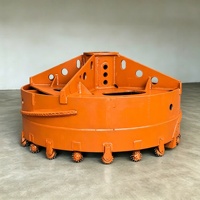 Mèches de tarière méga de 2000 mm pour pieutage de roches dures, coque de 20 mm d'épaisseur, mèches TCI de 18 points, joint de boîte soudé, sortie d'usine