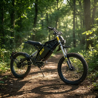 Vélo de montagne électrique pour adultes |   Sans balais |   Cadre en alliage d'aluminium |   Moteur central au lithium |   Sportif |   Portée de 45 km |   Contrôle qualité complet 48V