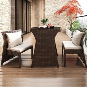 Mobilier d'extérieur <span class=keywords><strong>Table</strong></span> <span class=keywords><strong>basse</strong></span> imperméable Chaise et <span class=keywords><strong>table</strong></span> de salle à manger en rotin et osier pour la plage, la <span class=keywords><strong>piscine</strong></span> et la véranda - Product Image 5
