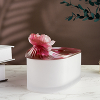 Nouvelle boîte à mouchoirs en cristal de style luxueux pour salon, boîte à serviettes pour table de salle à manger, décoration pour hôtel, restaurant, maison