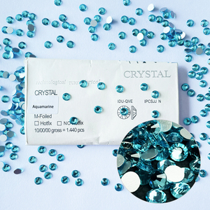 Whatstone พลอยเทียมคริสตัลสำหรับตกแต่งเล็บทำจากแก้วแบบแบนราบแบบไม่ใช่แบบใช้ความร้อนสำหรับติดเล็บ SS2-SS50บรรจุภัณฑ์โลโก้แบบออกแบบได้ตามต้องการ - Product Image 4