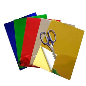 Papier métallique en vrac de haute qualité 120g/160g/230g/250g papier artisanal pour film PET papier couleur métallisé et cartons à prix bon marché - Product Image 6