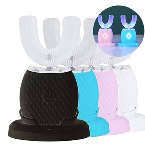 Appareil de soins bucco-dentaires électrique automatique rechargeable pour adultes, nettoyage mains libres à 360° en forme de U pour les dents - Product Image 6