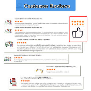 Benutzer definierte STL 3D-Zeichendateien Neue Design produkte Entwicklungs test Kunststoffsc halen gehäuse Prototyp Harz SLS/SLA 3D-Druckservice - Product Image 2