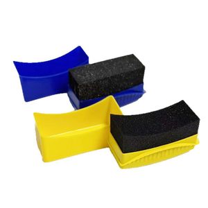 Car Cleaning Sponge Plastic Rectangular For Tire Wiper Polishing Waxing Interior Trim Corner Cleaning - Product Image 5