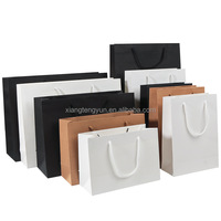 Low MOQ Reusable Eco-Friendly Custom Logo Printed Paperboard Gift Packaging Bags From Guangdong for Gift & Craft
