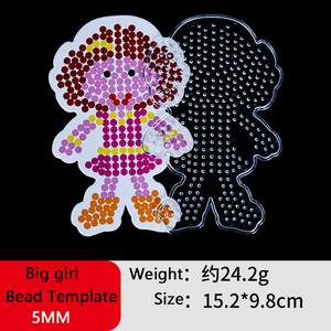 AJB Perles thermocollantes de 5 mm, modèle de perles en forme de dessin animé pour planche à perles, accessoire de bricolage, plus de 40 motifs, prend en charge les kits de thèmes personnalisés OEM ODM - Product Image 3