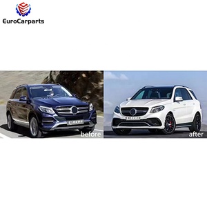 Kit carrozzeria adatto per la classe <span class=keywords><strong>Gle</strong></span> <span class=keywords><strong>W166</strong></span> 2015-2019 anno di aggiornamento per ottenere 63 accessori Auto stile Auto sintonizzazione parti paraurti per Auto griglia - Product Image 5
