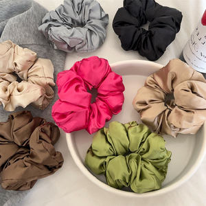 Nuevo Rizador <span class=keywords><strong>de</strong></span> Pelo para Dormir, Scrunchies <span class=keywords><strong>de</strong></span> Satén Gruesos, Tamaño Grande, Multifuncional, para <span class=keywords><strong>Cola</strong></span> <span class=keywords><strong>de</strong></span> <span class=keywords><strong>Caballo</strong></span>, Relleno <span class=keywords><strong>de</strong></span> Algodón, Accesorios para el Cabello para Mujer - Product Image 3