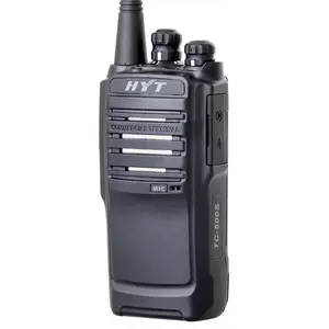 Hyt hytera tc500s băng tần kép di động hai cách phát thanh mini Walkie Talkie tầm xa