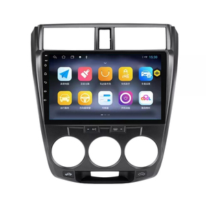 ระบบเครื่องเสียงติดรถยนต์ 4G LTE สำหรับ Honda <span class=keywords><strong>City</strong></span> ปี 2008-2013 เครื่องเล่นดีวีดีในรถยนต์ รองรับ Carplay AM FM RDS DSP วิดีโอในรถยนต์ ระบบ Android <span class=keywords><strong>Auto</strong></span> Wifi QLED - Product Image 2