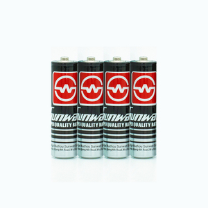 SUNWATT <span class=keywords><strong>R6</strong></span> AA UM3 цинковый углеродный сухой аккумулятор 1,5 В цилиндрический с ПВХ-курткой для бытовой электроники - Product Image 3