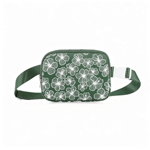 Sac banane en nylon imperméable pour voyage et festival, sac à bandoulière unisexe avec impression personnalisée, pochette pour téléphone pour tous les âges - Product Image 3