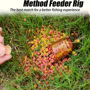 Pêche à la carpe Prêt Attaché Chod Rigs 2 #/4 #/6 # Appât en métal Spike Méthode <span class=keywords><strong>Feeder</strong></span> Boilie Accessoires <span class=keywords><strong>de</strong></span> pêche Rig Tackle - Product Image 3