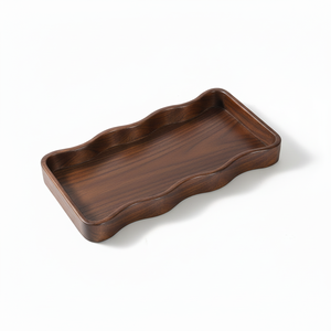 Premium Quality Handmade Wooden Serving Platter for Cheese Fruits Appetizers Snacks and Table Presentation at Best Price - Product Image 5