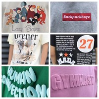 T-shirts Homme Oversize 100% Coton Haute Qualité, Personnalisables avec Logo, Impression Simple ou Broderie, Étiquette Privée