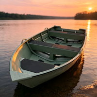 Bateau d'assaut en aluminium résistant à la corrosion de 3,6 m, fabriqué en usine OEM, bateau à moteur léger adapté au travail en rivière, en lac et en rive.