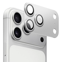 9H Gehard Glas Schermbeschermer Voor Iphone 16 15 17 Pro Max 3d Full Lijm Metalen Textuur Schokbestendige Mobiele Camera Lensbedekking