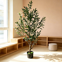 Moderner Stil Hausdekoration Künstlicher Olivenbaum Künstlicher Oliven-Bonsai Topfpflanze Büro Einkaufsladen Dekoration Kulissen für Veranstaltungen