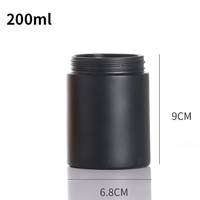 Désodorisant de voiture personnalisé d'usine 100ml 200ml bocal en verre vide fortifié pour diffuseur de parfum de voiture d'aromathérapie solide