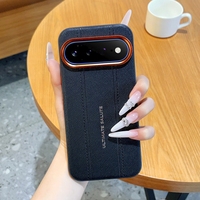 Étui de téléphone en cuir anti-chute de la série Extraordinaire avec grande ouverture pour objectif, design professionnel, pour Google Pixel 11, 11 Pro, 11a