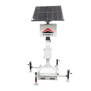 Tour d'éclairage solaire portable haute luminosité avec panneaux solaires mobiles et projecteur pour l'éclairage nocturne - Product Image 4