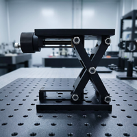 Plateforme élévatrice manuelle à ciseaux LDTSS-60JS, tolérance de parallélisme de 0,3 mm, vérin de laboratoire pour optique et métrologie