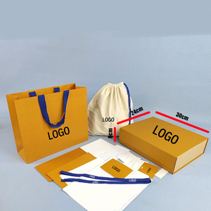 Custom Logo Paper Tote Bags Luxury <b>Packaging</b> Dust Proof Pouch Magnetic Foldable Rigid Boxes China Supplier - Product Image 1