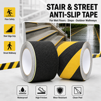 Cinta Antideslizante de PVC Impermeable con Fuerte Adhesión para Aplicaciones en Superficies de Piso Húmedas y Secas en Interiores