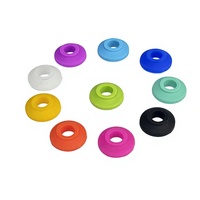 Embouts de paille en silicone de 8 mm, couvre-paille en silicone coloré, adapté aux pailles en acier inoxydable de 8 mm de large