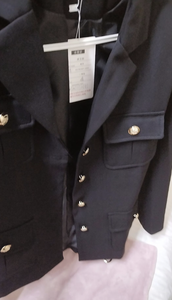 Nuova Giacca <span class=keywords><strong>Blazer</strong></span> da <span class=keywords><strong>Donna</strong></span> a Vita Alta <span class=keywords><strong>con</strong></span> Multi-Tasche, <span class=keywords><strong>Cintura</strong></span> e Bottone Singolo in Tinta Unita per Uso Quotidiano - Product Image 6
